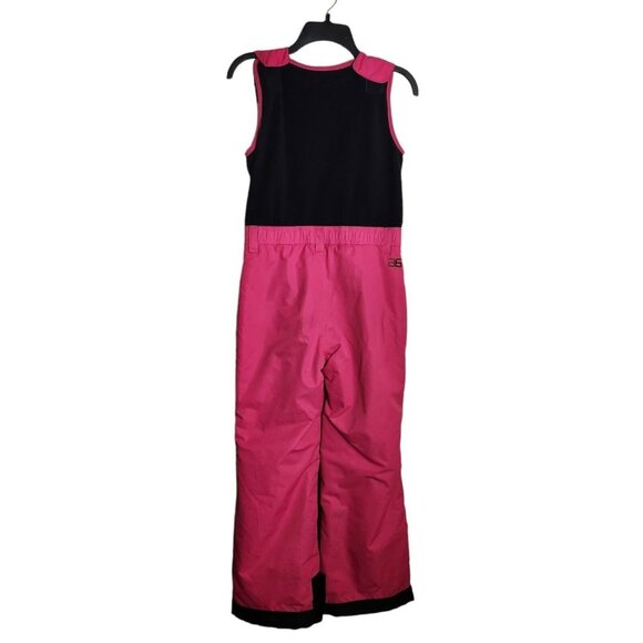 Arctix Kids Insulated Snow Bib Overalls Fuchsia hot pink Size Medium (flaw) - Picture 3 of 14